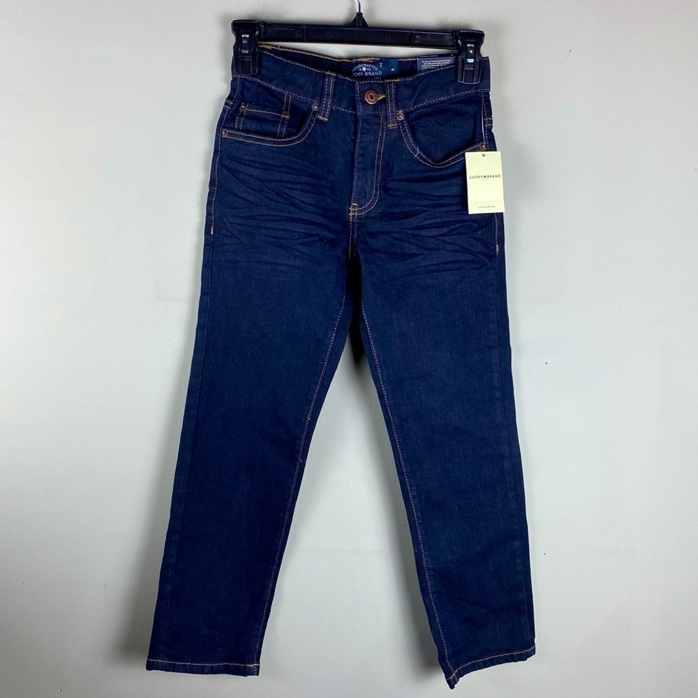 Lucky Brand: Kid's Richmond Classic Straight Leg Denim Jeans Dark Wash 8 (NWT)